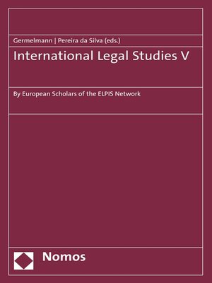cover image of International Legal Studies V